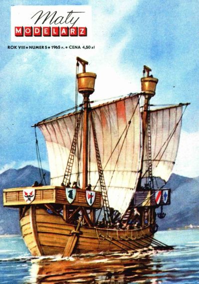 Maly Modelarz - 5/1965 - Нормандское парусное судно