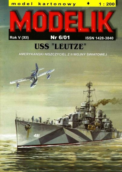 Modelik - 6/2001 - Эсминец USS Leutze