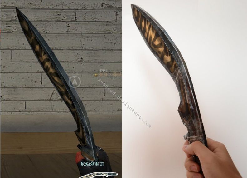 Нож Kukri-Tiger (CrossFire)