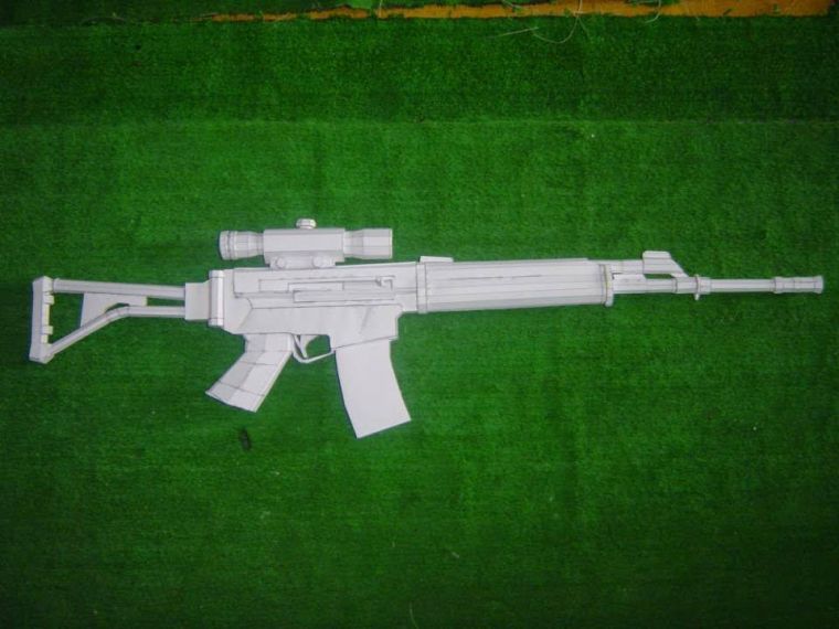 Штурмовая винтовка Pindad SS2-V4