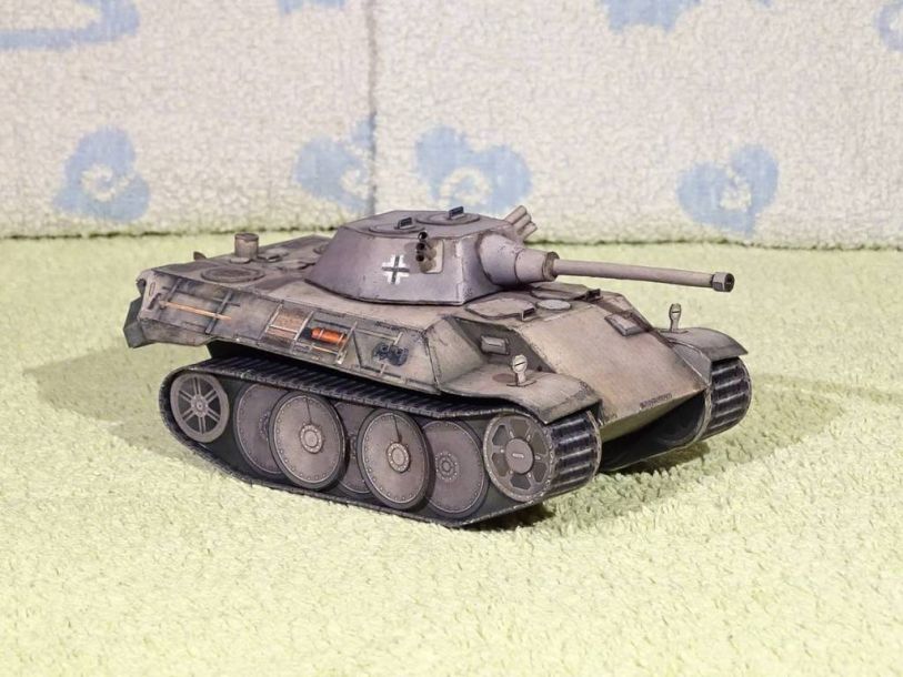 Журнал Макет танка - 002 - Танк VK 1602 Leopard