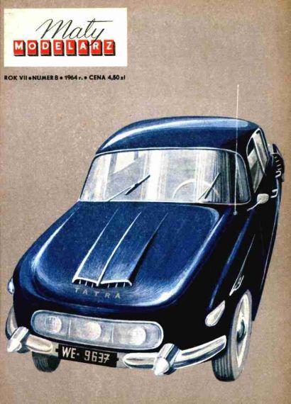 Maly Modelarz - 8/1964 - Автомобиль Tatra 603