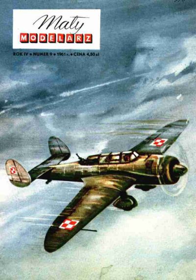 Maly Modelarz - 9/1961 - Бомбардировщик PZL P-46 Sum