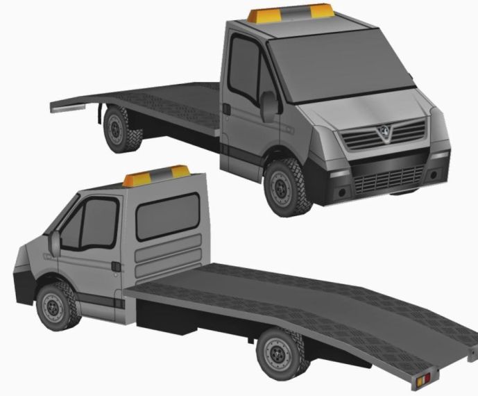 Эвакуатор Vauxhall Movano