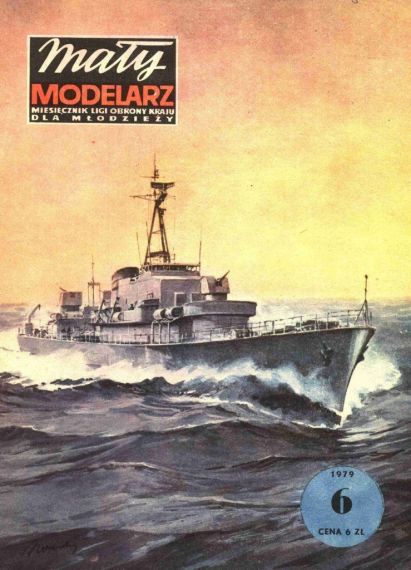 Maly Modelarz - 6/1979 - Тральщик