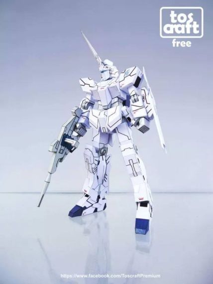 Робот RX-0 Unicorn Gundam (Gundam), масштаб 1:96
