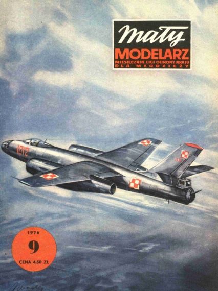 Maly Modelarz - 9/1976 - Бомбардировщик Ил-28