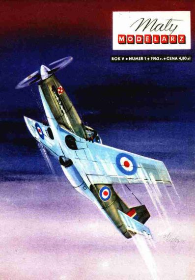 Maly Modelarz - 1/1962 - Истребитель P-51 Mustang