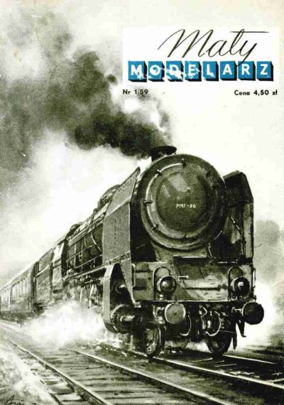 Maly Modelarz - 1/1959 - Паровоз Pt47 и вагон