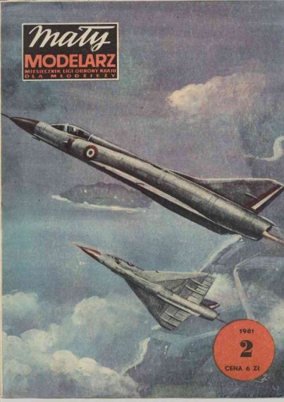 Maly Modelarz - 2/1981 - Истребитель Dassault Mirage IIIC