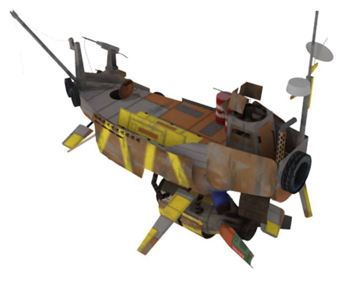 Летающий патрульный катер CUPANK Mk.02