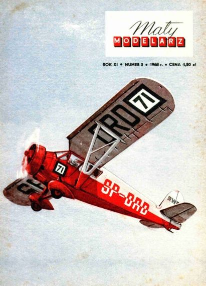 Maly Modelarz - 3/1968 - Самолет RWD-9