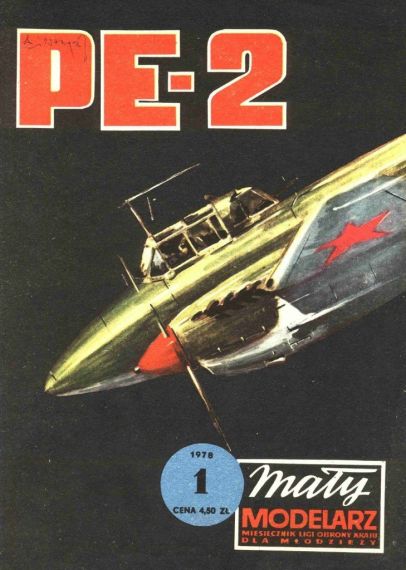 Maly Modelarz - 1/1978 - Бомбардировщик Пе-2