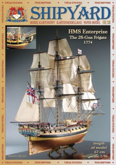 Shipyard - 32 - Фрегат HMS Enterprise (1774)