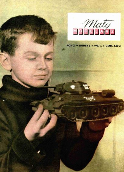 Maly Modelarz - 3/1967 - Танк Т-34-76 Рыжий