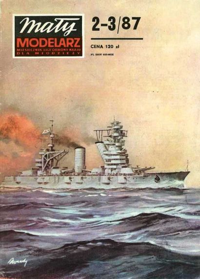 Maly Modelarz - 2-3/1987 - Линейный корабль Октябрьская революция